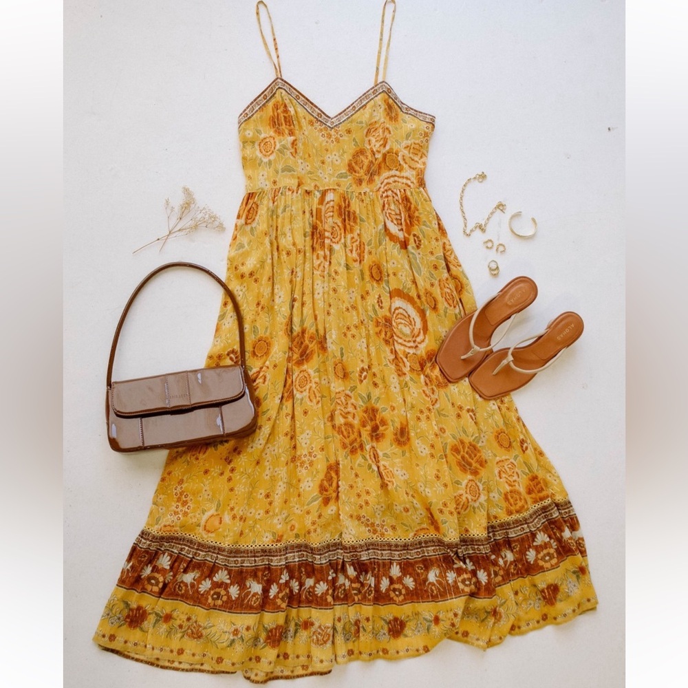 RARE SPELL Mystic Sunflower dress - Picture 4 of 16